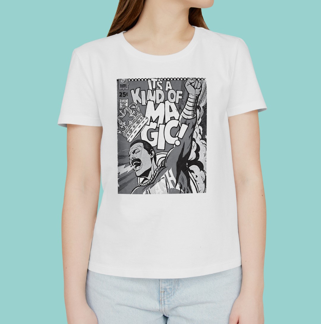 Freddie-Mercury-It'S-A-Kind-Of-Magic White