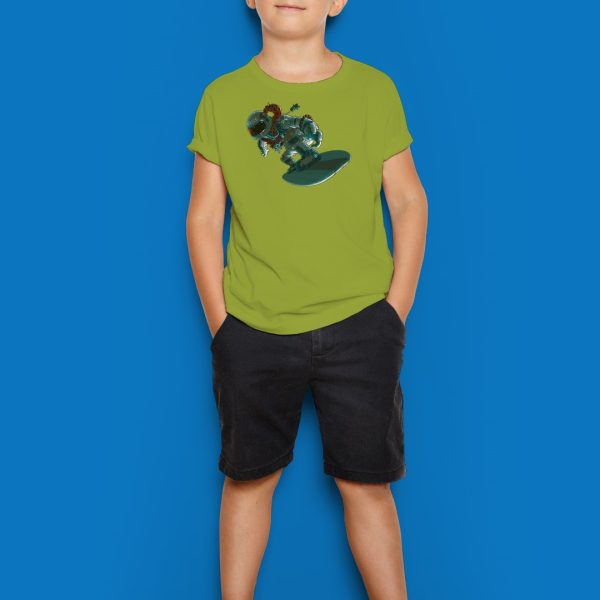 Space-Serfer Apple-Green